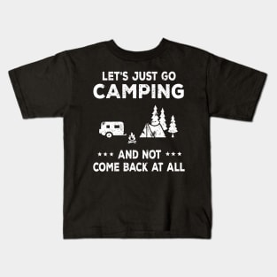 Go Camping Kids T-Shirt